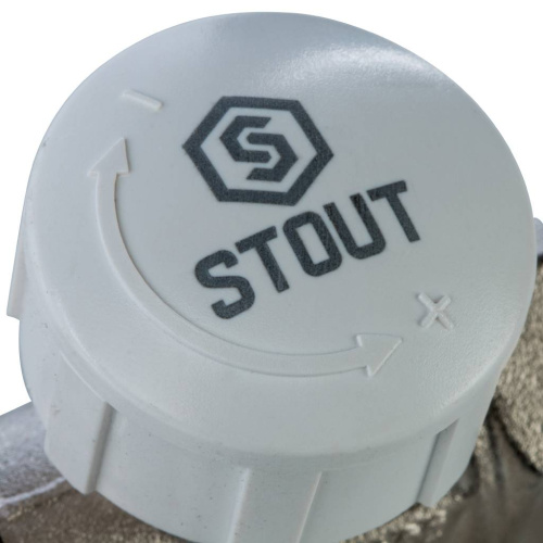 Клапан Stout термостатический, прямой 1/2 SVT 0001 000015